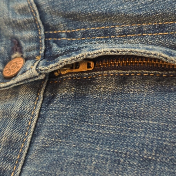 J. Crew Hipslung Capri Jeans Stonewash 33 - Picture 10 of 16